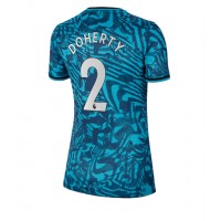 Tottenham Hotspur Matt Doherty #2 Fotballklær Tredjedrakt Dame 2022-23 Kortermet